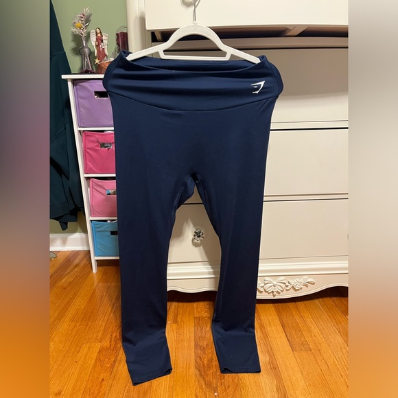 Gymshark Pants - GymShark Navy Blue Leggings